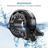Loud Aluminum Bicycle Bell for Road & Mountain Bikes